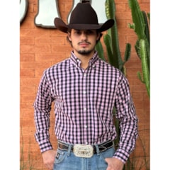 Camisa Classic CMLLO-CL-XDF-02 Preto/Rosa
