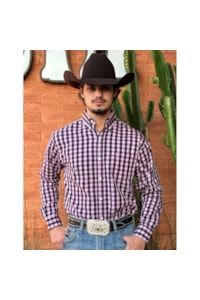 Camisa Classic CMLLO-CL-XDF-02 Preto/Rosa