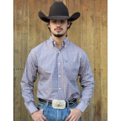 Camisa Classic CMLLO-CL-XDF-05 Rosa/Azul/Amarelo