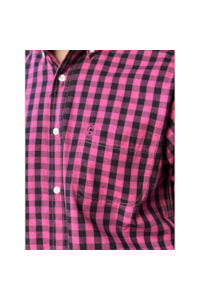 Camisa Classic CMLLO-CL-XDF-10 Rosa/Preto