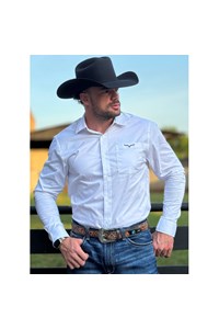 Camisa Kimes Ranch Coolmax Branco KR TEAM SHIRT
