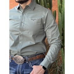 Camisa Kimes Ranch LINVILLE LONG SLEEVE Oliva