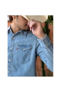 Camisa Levi's Jeans Claro 857450074