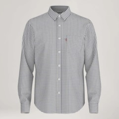 Camisa Levi's Xadrez/Azul Marinho/Branco LB0050052