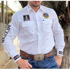 Camisa Mexican Shirts 0065B Branco