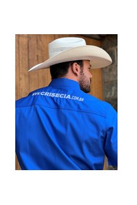 Camisa Mexican Shirts 0079 Azul Royal