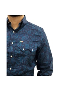 Camisa Mexican Shirts Floral 0062-MXS