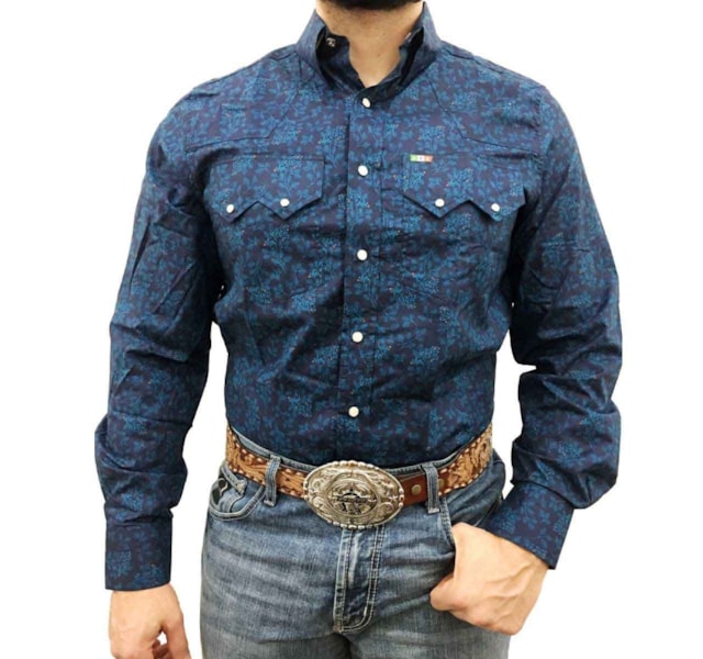 Camisa Mexican Shirts Floral 0062-MXS