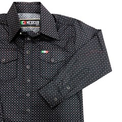 Camisa Mexican Shirts Infantil Estampado 0064-04-MXS