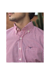 Camisa Moiadeiros CMC2434 Vermelho/Branco