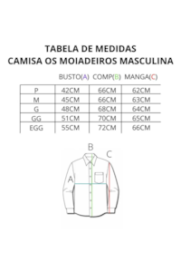 Camisa Moiadeiros CMMC0004