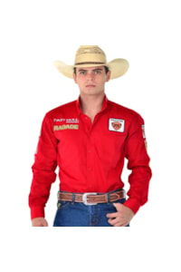 Camisa Radade ML BORD BRANDS Vermelho