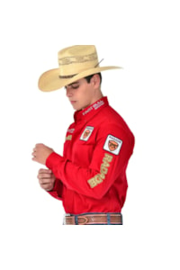 Camisa Radade ML BORD BRANDS Vermelho