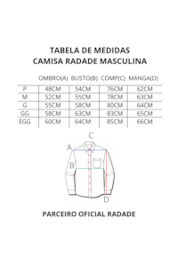 Camisa Radade ML BORD BRANDS Vinho