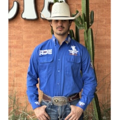 Camisa Radade ML RIDERS Azul