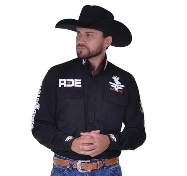 Camisa Radade ML RIDERS Preto