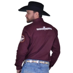 Camisa Radade ML RIDERS Vinho