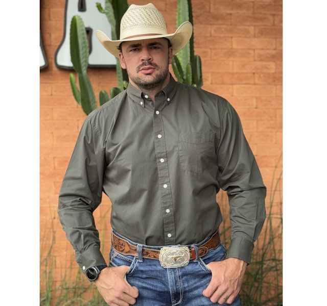 Camisa Resistol Verde Oliva R1F211-R0I577