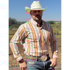 Camisa Rock & Roll Importada Classic Fit BMB2S03365