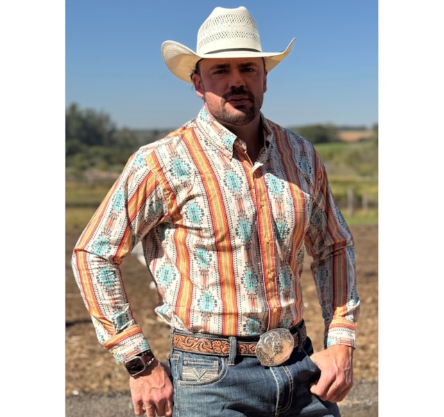 Camisa Rock & Roll Importada Classic Fit BMB2S03365