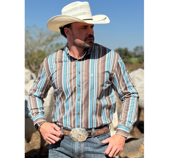 Camisa Rock & Roll Importada Classic Fit BMB2S03372