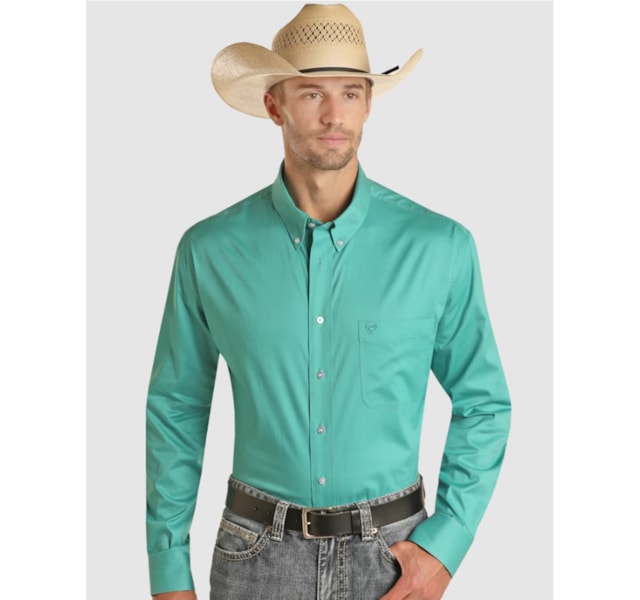 Camisa Rock & Roll Importada Classic Fit RRMSODRZ5S