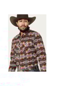 Camisa Rock & Roll Importada Modern Fit BMN2S02529