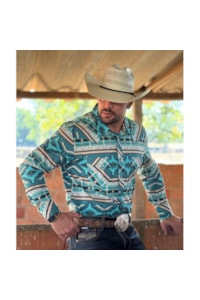 Camisa Rock & Roll Importada Modern Fit BMN2S02535