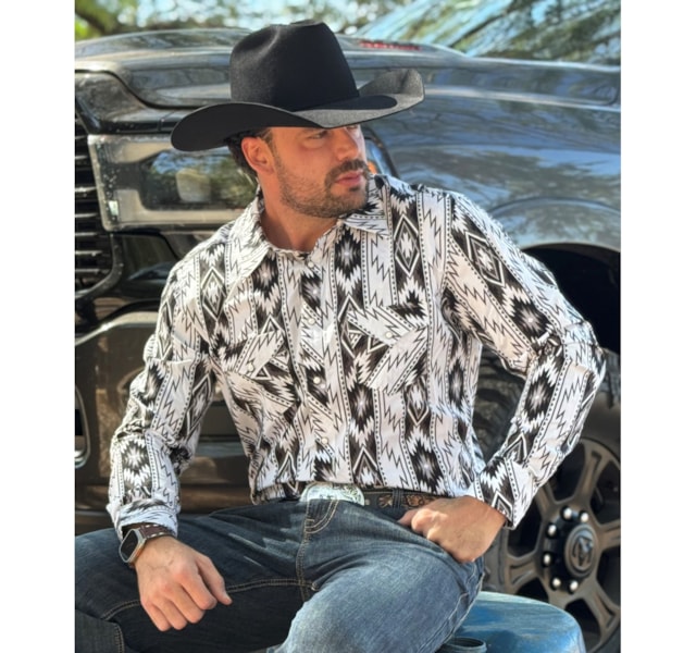 Camisa Rock & Roll Importada Modern Fit BMN2S04718