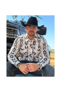 Camisa Rock & Roll Importada Modern Fit BMN2S04718