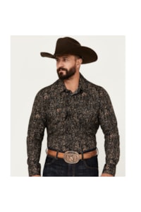 Camisa Rock & Roll Importada Modern Fit BMNZS02508