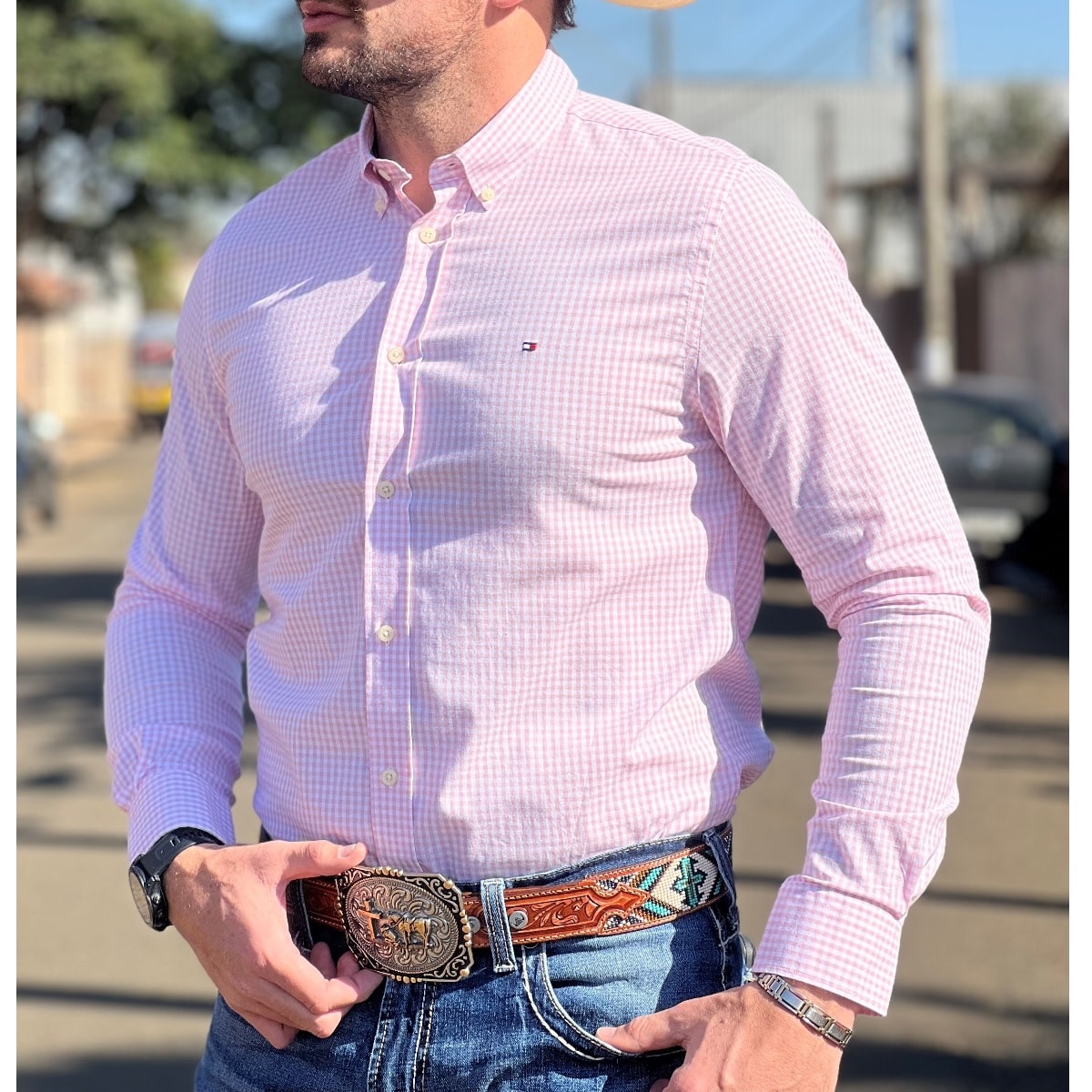 Camisa Tommy Hilfiger ABMW0MW14996-THOPP | Cris & Cia