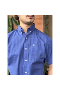 Camisa Tuff Azul/Preto SC-9938