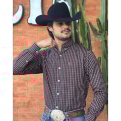 Camisa Tuff Preto/Vermelho/Branco SL-9977