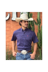 Camisa Tuff Xadrez Roxo/Azul Marinho/Vermelho SC-9956