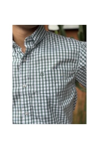 Camisa Tuff Xadrez Verde/Branco SC-9950