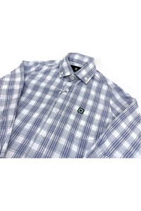 Camisa TXC Infantil 29051I Xadrez Azul/Branco