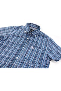 Camisa TXC Infantil 29063i Xadrez Azul/Branco/Rosa