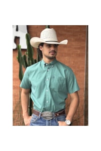 Camisa TXC Verde/Azul/Branco 29185C