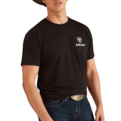 Camiseta Ariat Masc Preto 10047886