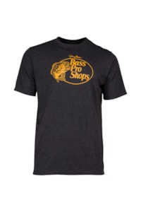 Camiseta Bass Pro Shops Importado BPS TRI BLEND LOGO Grafite Mescla