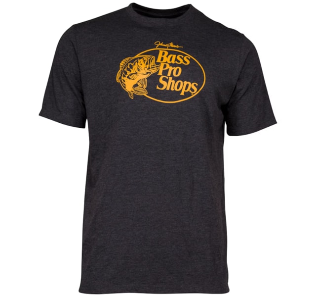Camiseta Bass Pro Shops Importado BPS TRI BLEND LOGO Grafite Mescla