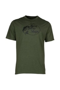 Camiseta Bass Pro Shops Importado BPS TRI BLEND LOGO Verde Oliva