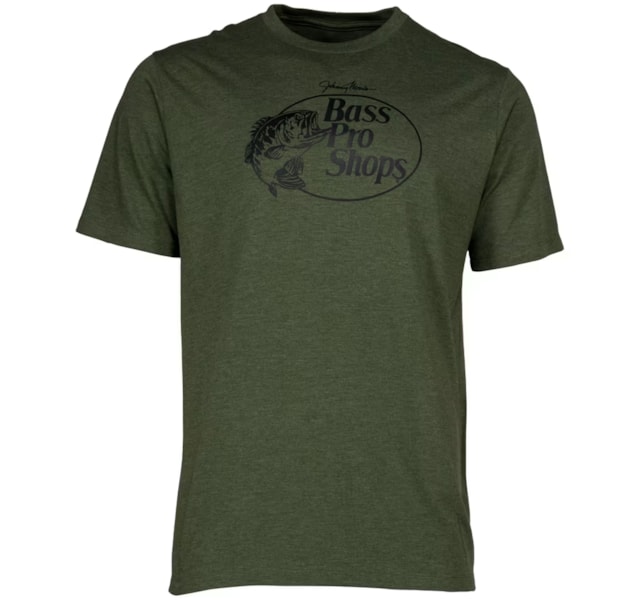 Camiseta Bass Pro Shops Importado BPS TRI BLEND LOGO Verde Oliva