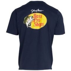 Camiseta Bass Pro Shops Importado BPS WOODCUT TEE Azul Marinho
