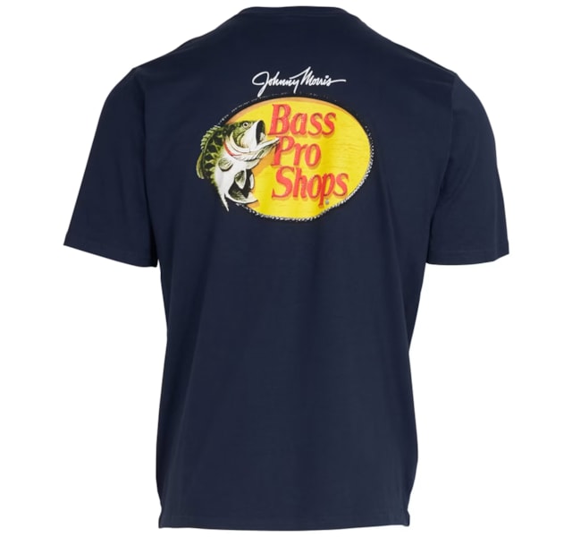 Camiseta Bass Pro Shops Importado BPS WOODCUT TEE Azul Marinho