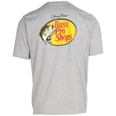 Camiseta Bass Pro Shops Importado BPS WOODCUT TEE Cinza Mescla