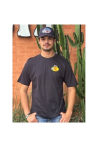 Camiseta Bass Pro Shops Importado Preto BPS WOODCUT TEE