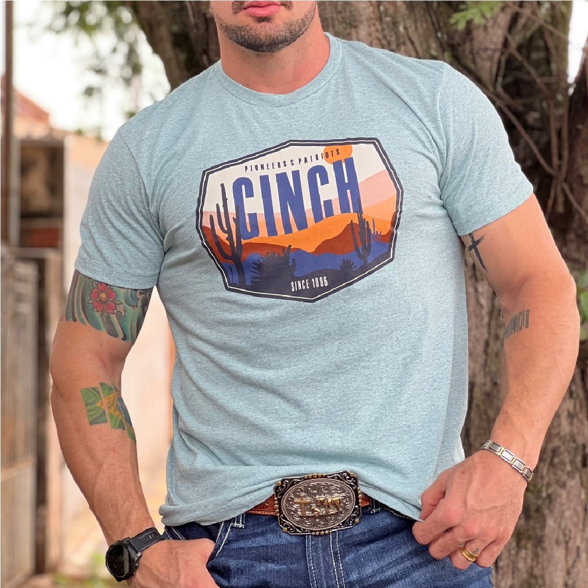 Camiseta Cinch MTT1690496 | Cris & Cia