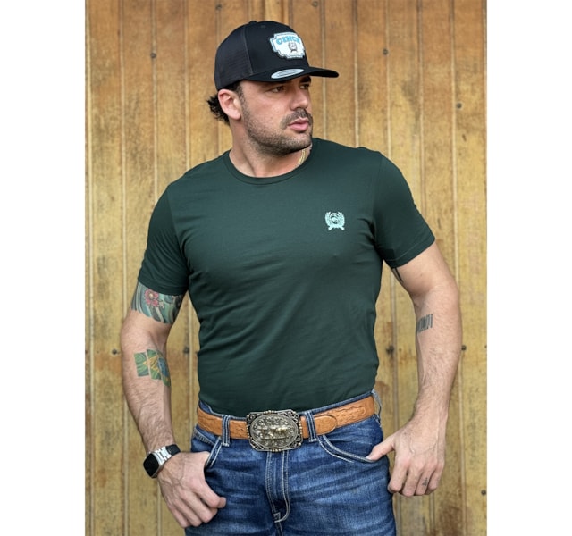 Camiseta Cinch MTT1690606-GRN